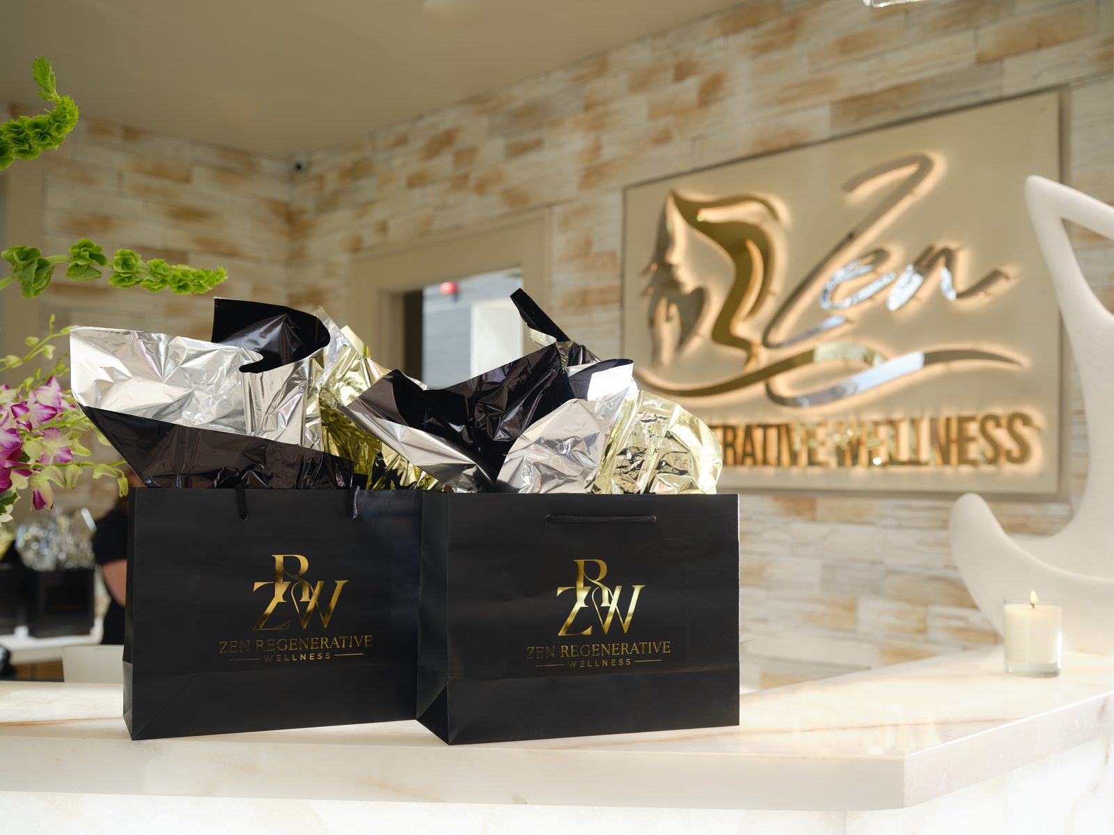 Luxury recovery suite at Zen Regenerative Wellness